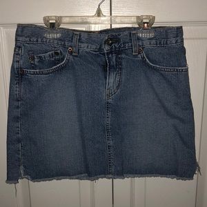 Lucky brand blue jean skirt